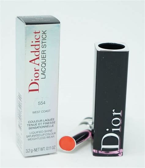 dior addict lacquer stick 554 west coast|dior addict lipstick review.